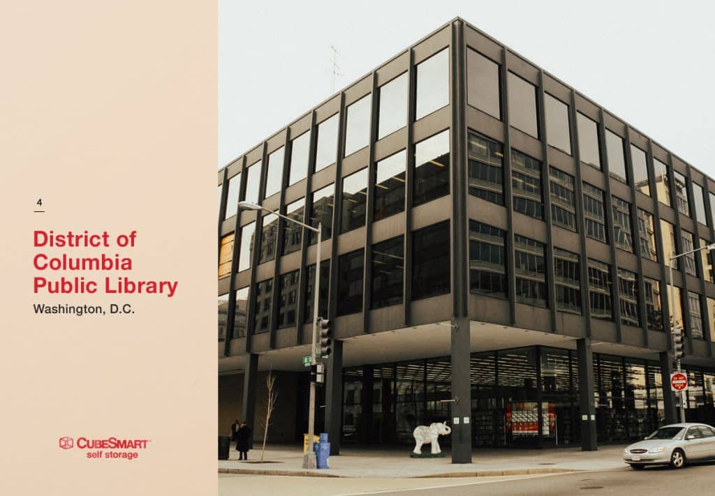 washington DC public library exterior