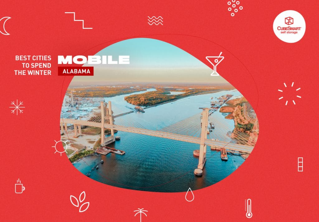 aerial view of mobile, al
