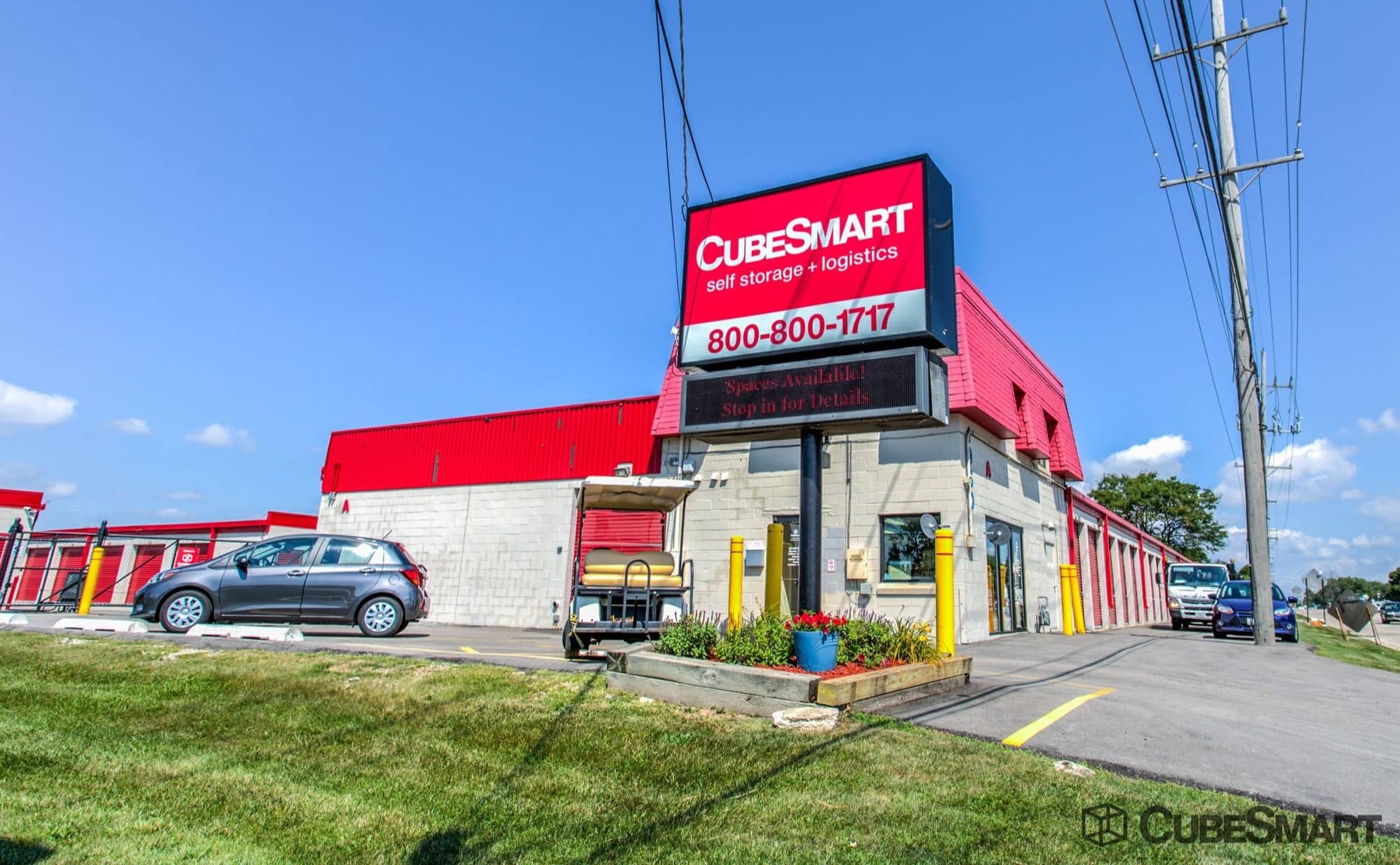 Getting City Smart CubeSmart SelfStorage Facility in Des Plaines, IL