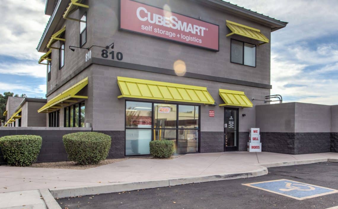 Getting City Smart CubeSmart SelfStorage Facility in Tempe, AZ