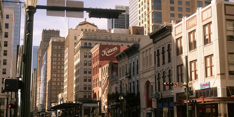 Historic downtown Houston