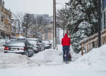 snowblower storage ideas hero