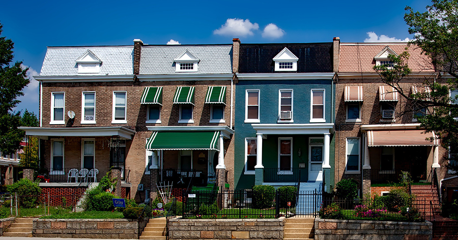 Row of houses