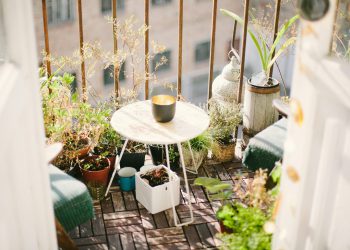 small patio balcony