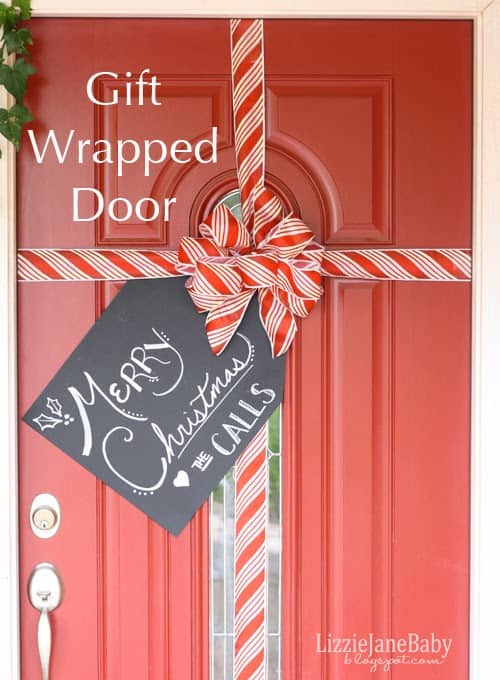5 DIY Christmas Door Decorations  The Storage Space