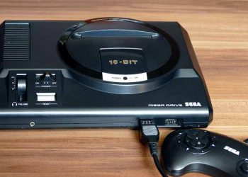 Vintage gaming console