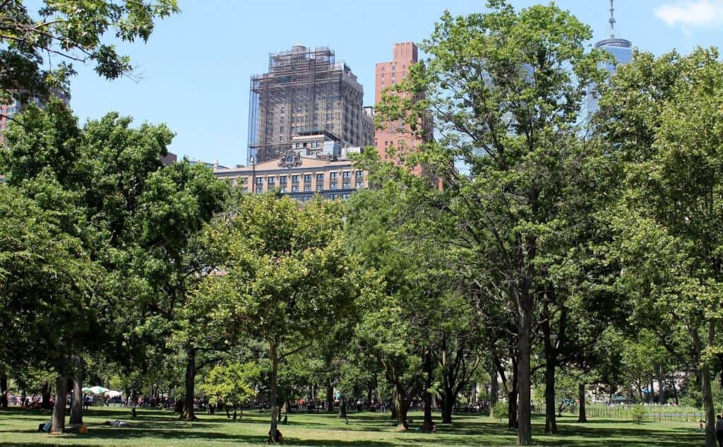 Battery Park a New York City