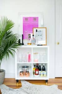 organizing with utility carts