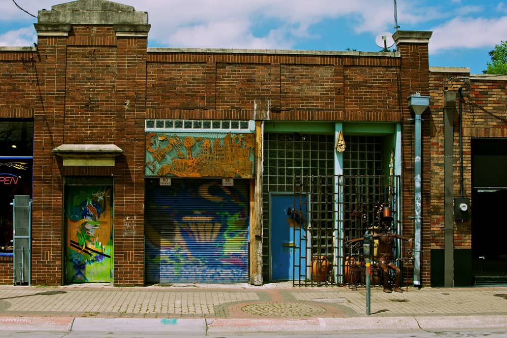 building in Deep Ellum