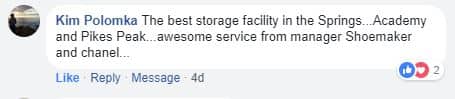 Facebook comment Customer Service