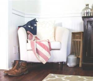 flag day DIY decor project