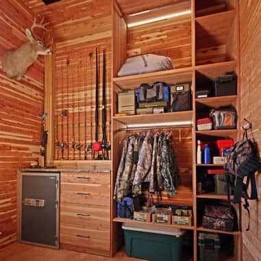 DIY Father's Day project dad man cave storage organization