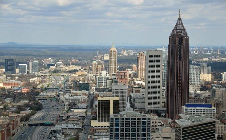 View of the city of Atlanta, Georgia