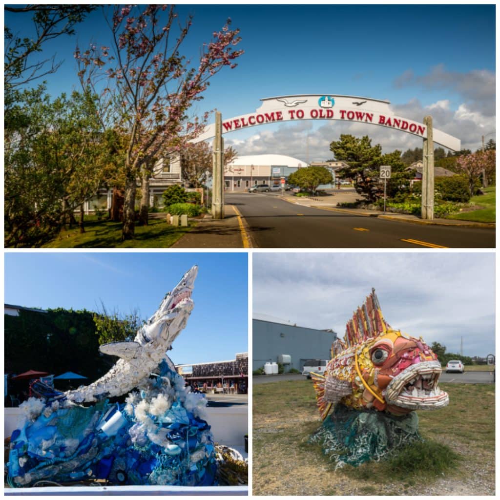 Washed Ashore art in Bandon, OR