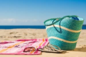 beach bag packing