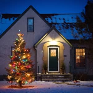 Christmas Decorated House Christmas Decorated House