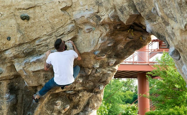 columbus climbing wall