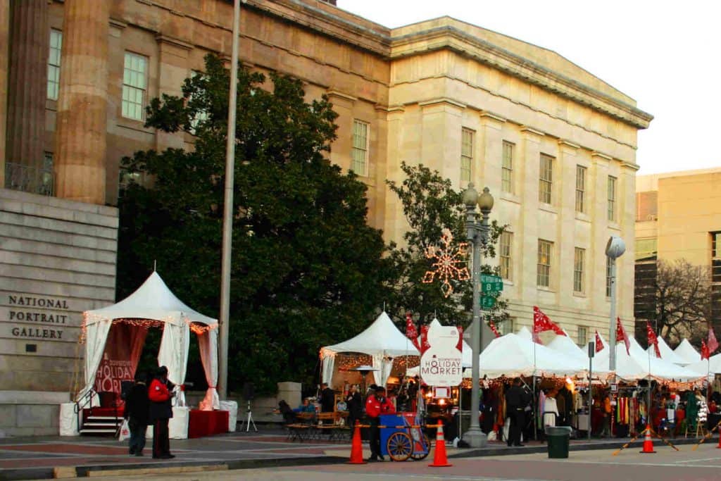 the downtown holiday market in dc