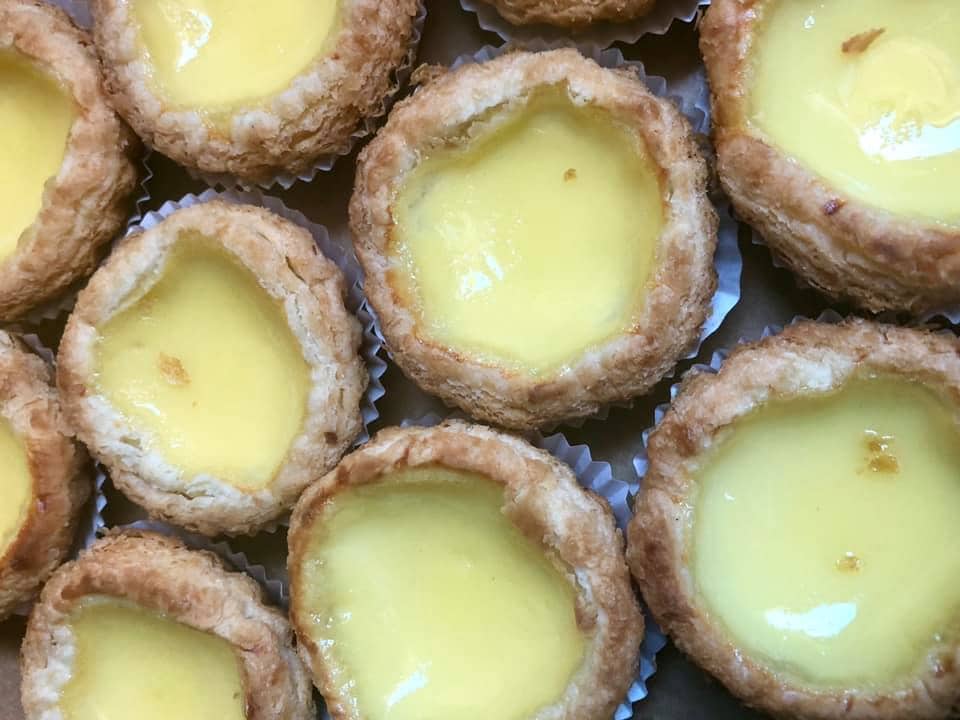 egg tarts from the Eck Bakery in Houston