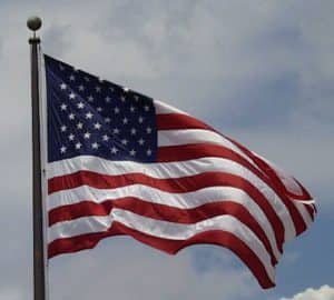 flag summer DIY project decor