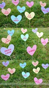 DIY-Valentine-heart garden