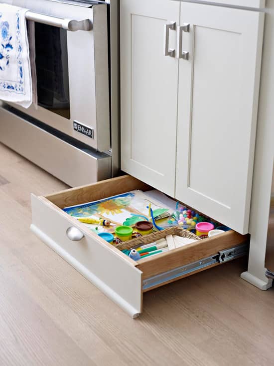 Hidden Kitchen Storage Space