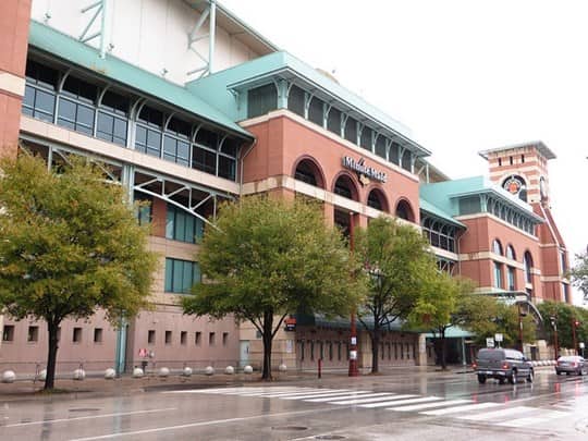 View of Minute Maid Park in Houston