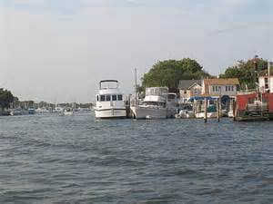 Patchogue, New York waterfront
