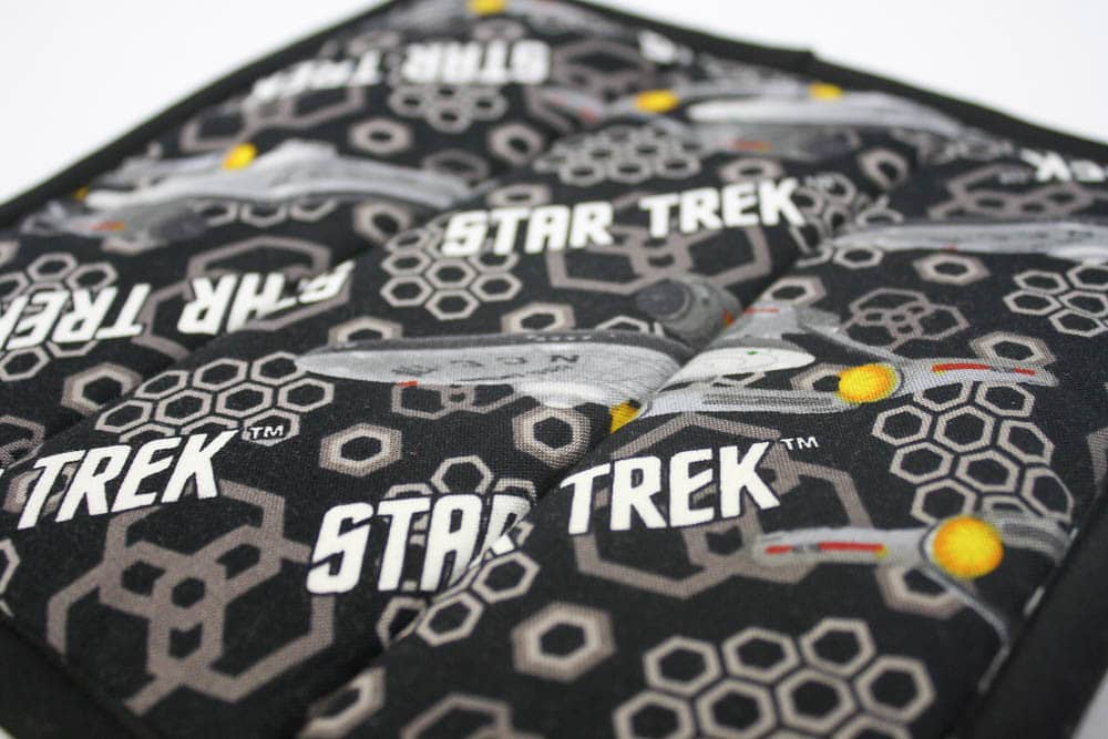 Star Trek pot holder