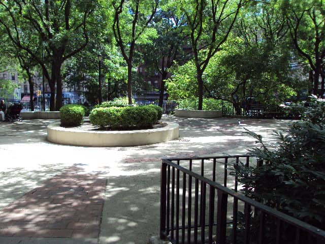 common area of Ruppert Park in New York