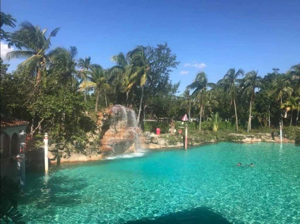 Venetian pool in Miami, Florida
