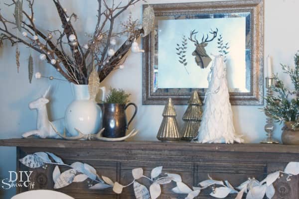 Winter Wonderland Mantel Winter Wonderland Mantel