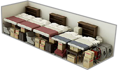 20 foot by 20 foot Storage Unit