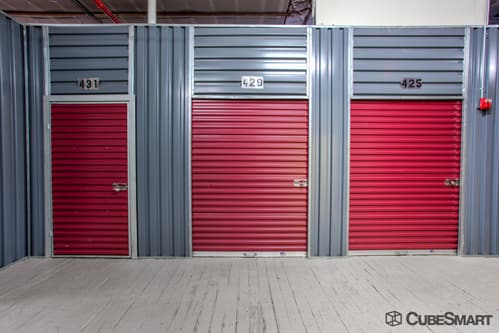 Self Storage Units From 24 At 130 Lincoln Street In Brighton Ma Interior Self Storage Units With Red Doors In Brighton Ma
