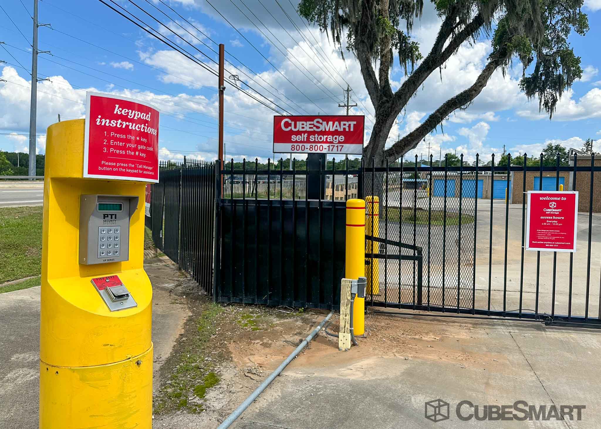 SelfStorage Units at 1406 Capital Cir Ne in Tallahassee, FL CubeSmart