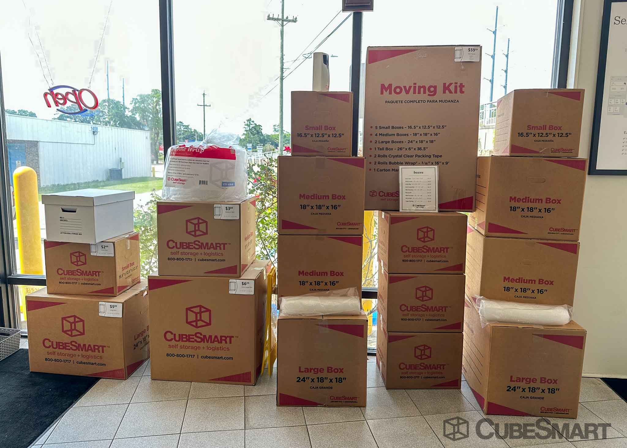 SelfStorage Units at 1406 Capital Cir Ne in Tallahassee, FL CubeSmart