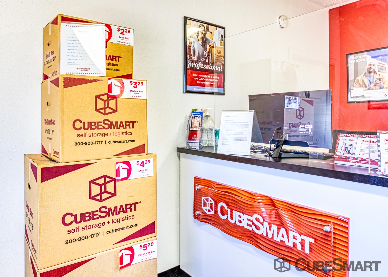 SelfStorage Units at 350 W Rankin Rd in Houston, TX CubeSmart