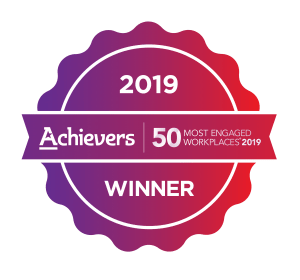 2019 Winner, Achievers 50 Most Engaged Workplaces 2019